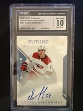 2018 SP Authentic Andrei Svechnikov #187 card