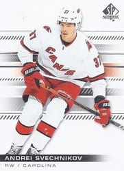 2019-20 SP Authentic Base Set Andrei Svechnikov #96 card