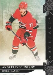 2019-20 Upper Deck Artifacts Base Set Andrei Svechnikov #68 card