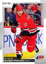 2020-21 O-Pee-Chee Base Set Andrei Svechnikov #117 card