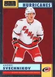 2022-23 O-Pee-Chee Platinum Retro Andrei Svechnikov #R-22 card
