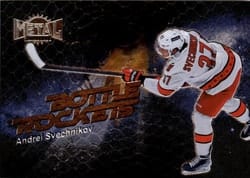 2022-23 SkyBox Metal Universe Bottle Rockets Andrei Svechnikov #BR-13 card