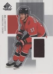 2022-23 SP Game Used Retro Renovations Jersey Andrei Svechnikov #RR-AS card