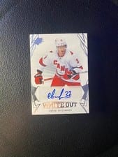 2022-23 SPx White Out Autos Andrei Svechnikov #WO-AS card
