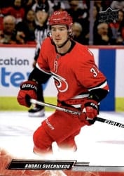 2022-23 Upper Deck Base Set Andrei Svechnikov #37 card