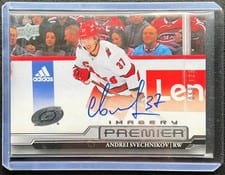 2022-23 Upper Deck Premier Premier Dynamic Imagery Autograph Andrei Svechnikov #PDIA-AS card
