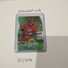 2023-24 Upper Deck Synergy Greater Than Signatures Andrei Svechnikov #GT-AS card
