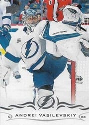 2018-19 Upper Deck Base Set Andrei Vasilevskiy #160 card