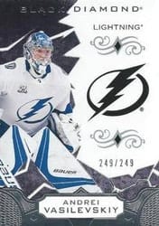 2018-19 Upper Deck Black Diamond Base Set Andrei Vasilevskiy #BDB-AV card