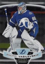 2019-20 O-Pee-Chee Platinum Base Set Andrei Vasilevskiy #82 card