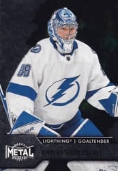 2020-21 SkyBox Metal Universe Base Set Andrei Vasilevskiy #52 card