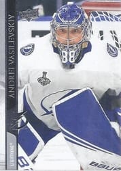2020-21 Upper Deck Base Set Andrei Vasilevskiy #415 card