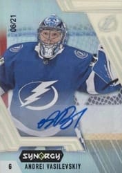 2020-21 Upper Deck Synergy Base Set Andrei Vasilevskiy #6 card