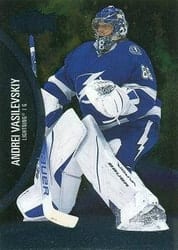 2021-22 SkyBox Metal Universe Base Set Andrei Vasilevskiy #40 card