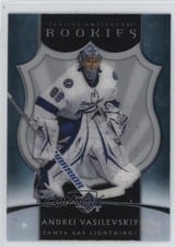 2021-22 Upper Deck Artifacts 2005-06 Clear Cut Retro Rookies Andrei Vasilevskiy #CC05-3 card