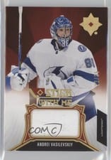 2021-22 Upper Deck Ultimate Collection Stick With Me Andrei Vasilevskiy #SWM-AV card