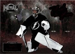 2022-23 SkyBox Metal Universe Flash the Glove Andrei Vasilevskiy #FL-1 card