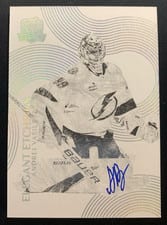 2024-25 Upper Deck The Cup Elegant Etchings Andrei Vasilevskiy #EL-AV card
