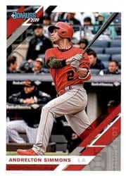 2019 Donruss Base Set Andrelton Simmons #74 card