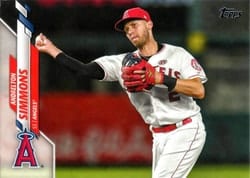 2020 Topps Base Set Andrelton Simmons #423 card
