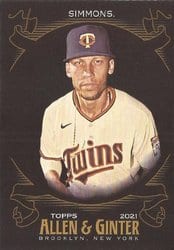 2021 Topps Allen & Ginter X Base Set Andrelton Simmons #200 card