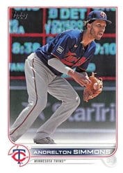 2022 Topps Base Set Andrelton Simmons #306 card