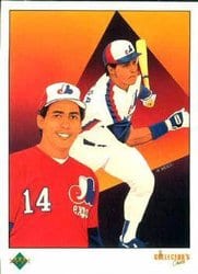 1989 Upper Deck Base Set Andres Galarraga #677 card