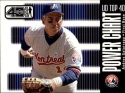 2002 Upper Deck 40-Man Base Set Andres Galarraga #1108 card