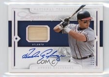 2024 Panini National Treasures Legendary Lumber Signatures Andres Galarraga #6 card