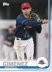 2019 Topps Pro Debut Base Set Andres Gimenez #80 card