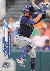 2020 Topps Pro Debut Base Set Andres Gimenez #PD-88 card