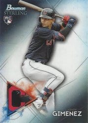 2021 Bowman Sterling Base Set Andres Gimenez #BSR-75 card