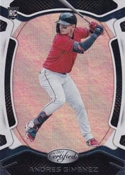 2021 Panini Chronicles Certified Andres Gimenez #25 card