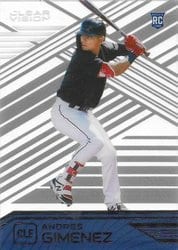2021 Panini Chronicles Clear Vision Andres Gimenez #19 card