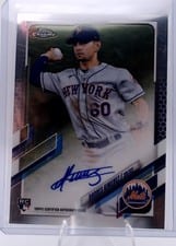 2021 Topps Chrome Rookie Autographs Andres Gimenez #RA-AG card