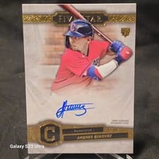 2021 Topps Five Star Autographs Andres Gimenez #FSA-AG card