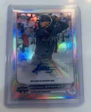 2022 Topps Chrome Update 2022 All-Star Game Autograph Andres Gimenez #ASGA-AG card