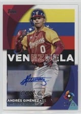 2023 Topps 2023 World Baseball Classic Stars Autographs Andres Gimenez #WBC-47 card