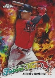 2023 Topps Chrome Update Future Stars Andrés Giménez #FSU-11 card