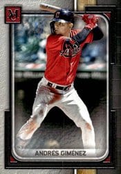 2023 Topps Museum Collection Base Set Andrés Giménez #95 card