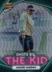 2024 Bowman's Best Shots by The Kid Andrés Giménez #TK-12 card