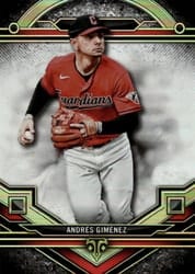 2024 Topps Triple Threads Base Set Andrés Giménez #36 card