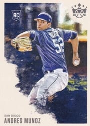 2020 Panini Diamond Kings Base Set Andres Munoz #169 card