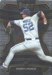 2020 Panini Select Base Set Andres Munoz #13 card