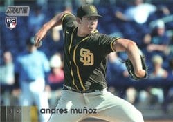 2020 Stadium Club Base Set Andres Muñoz #183 card