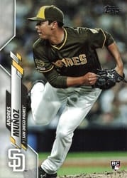 2020 Topps Base Set Andres Muñoz #56 card