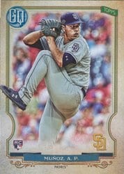 2020 Topps Gypsy Queen Base Set Andres Muñoz #262 card