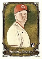 2024 Topps Allen & Ginter Base Set Andrew Abbott #32 card