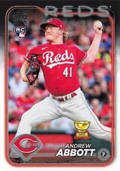 2024 Topps Japan Edition Base Set Andrew Abbott #32 card