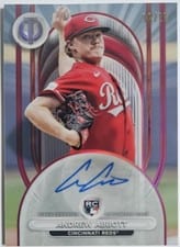 2024 Topps Tribute League Inauguration Autographs Andrew Abbott #LIA-AA card